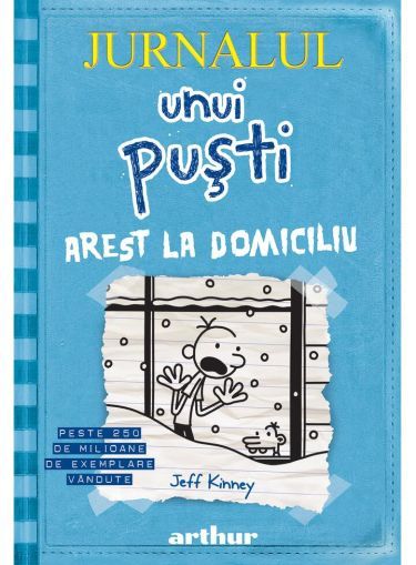 Jurnalul unui pusti 6. Arest la domiciliu cartonat