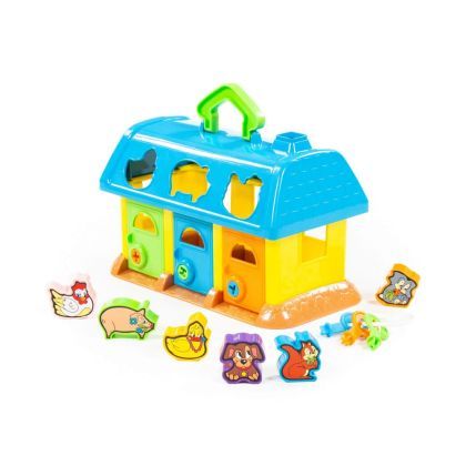 Casuta educativa +forme myfirst farm 28cm 9166