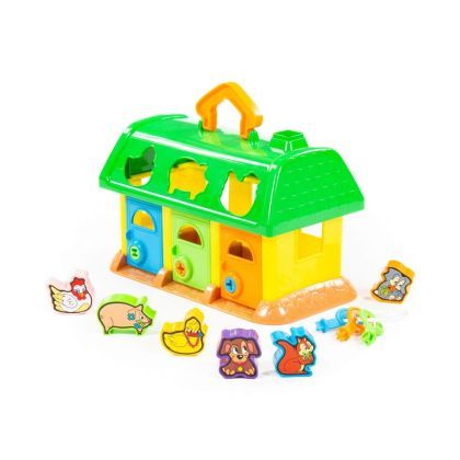 Casuta educativa +forme myfirst farm 28cm 9166