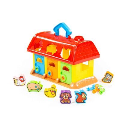 Casuta educativa +forme myfirst farm 28cm 9166