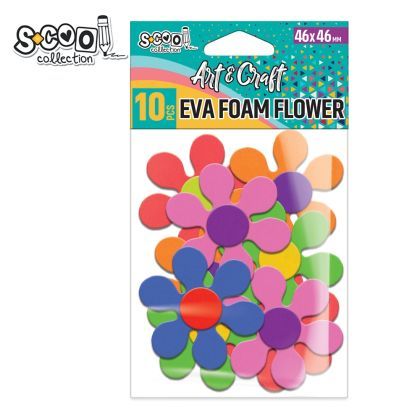 Accesorii craft-floricele spuma eva 10buc/set sc1972