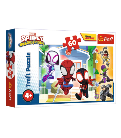 Puzzle trefl 60 lumea lui spidey 17371