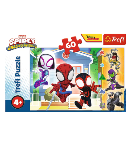 Puzzle trefl 60 lumea lui spidey 17371