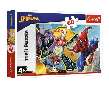 Puzzle trefl 60 spiderman panza de paianjen 17372