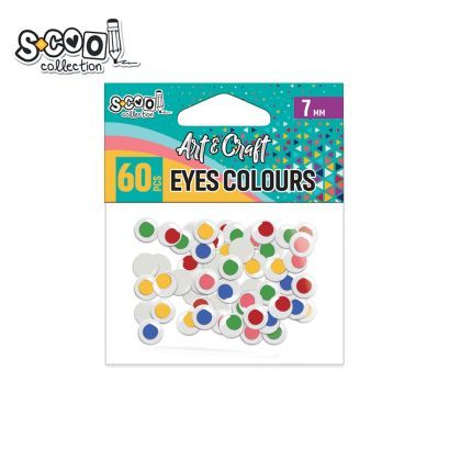 Accesorii craft-ochisori color 7mm 60buc/set sc2023