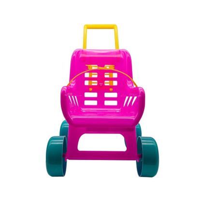 Carucior papusi plastic roz robentoys 16023-1