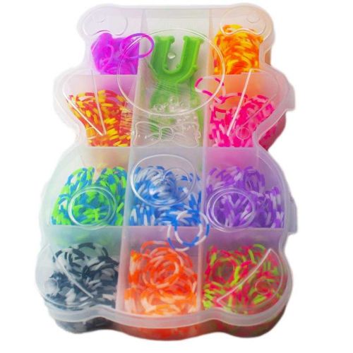 Set creativ elastice 650 piese ursulet GH-650               