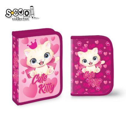 Penar echip 1 fermoar 2 extensii 32 piese cute kitty sc2169