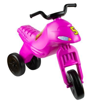 Motocicleta fara pedale roz 16037-5