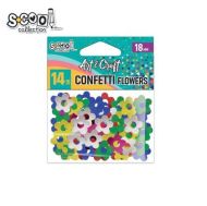 Accesorii craft confetti floricele 14gr sc2036