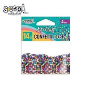 Accesorii craft confetti inimioare 14gr sc2035