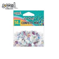 Accesorii craft confetti diverse modele 14gr sc2046