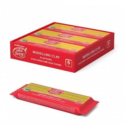 Plastelina artberry cu aloe vera galben 150g erich 46453