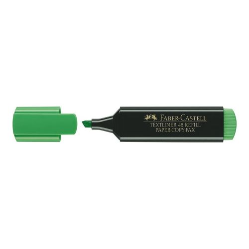 Textmarker verde 1548 faber fc154863