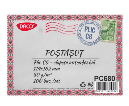 Plic c6 set 100 daco pc680                                  