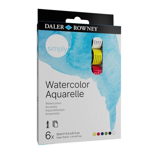 Set 6x12ml simply watercolour fl134500006