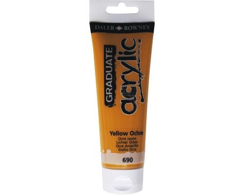 Culori acril graduate 120ml yellow ochre fl123120690