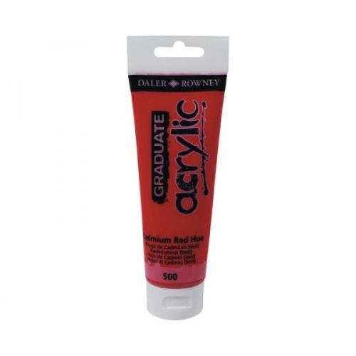 Culori acril graduate 120ml cadmium red hue fl123120500