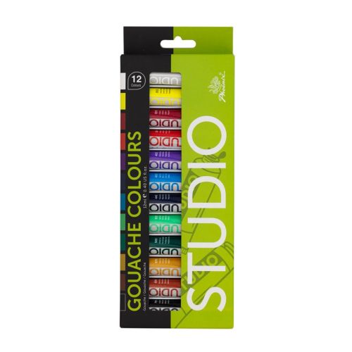 Culori gouache 12x12ml set, pheonix ch pg1212