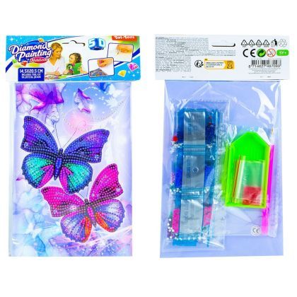 Set creatie cu diamante jurnal 14.5*20.5cm toi-toys 46709z