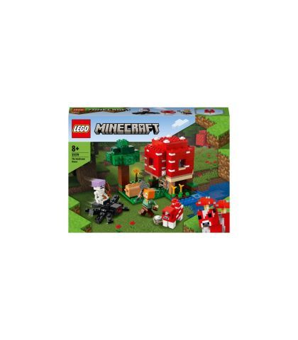 Lego minecraft casa ciuperca lego21179