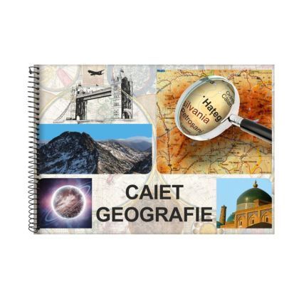 Caiet geografie a4 24file spira daco