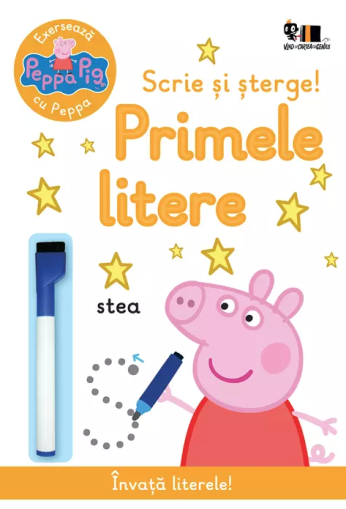 Peppa Pig - Scrie si sterge! - Primele litere - Neville Astley, Mark Baker