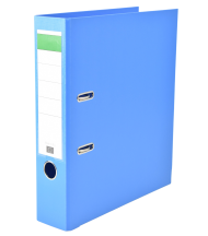 Biblioraft A4, PP/PP, 75mm, culoare pastel albastru m, BIB127
