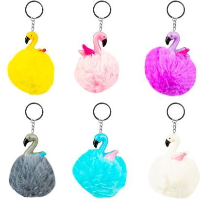 Breloc din plus flamingo 2132-f