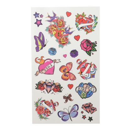 Set tatuaje cu sclipici si stampile toi-toys 45240a