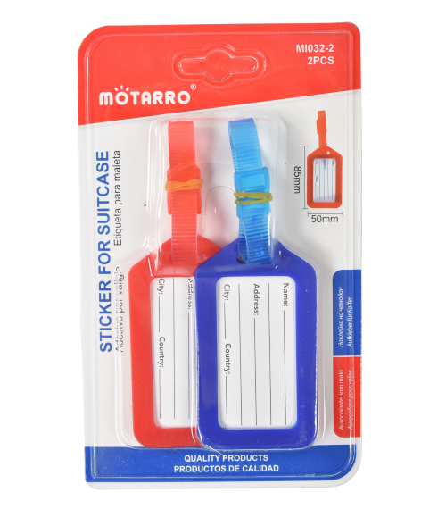 Eticheta pentru valize 50mm 2buc mi032-2