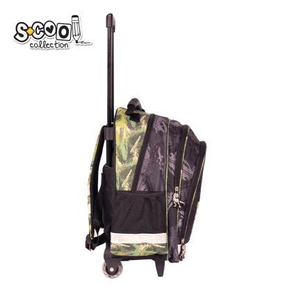 Ghiozdan trolley dino 38x29x14cm s-cool sc2289