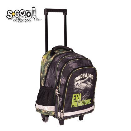 Ghiozdan trolley dino 38x29x14cm s-cool sc2289