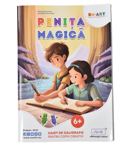 Caiet caligrafie - Penita Magica - NumLit
