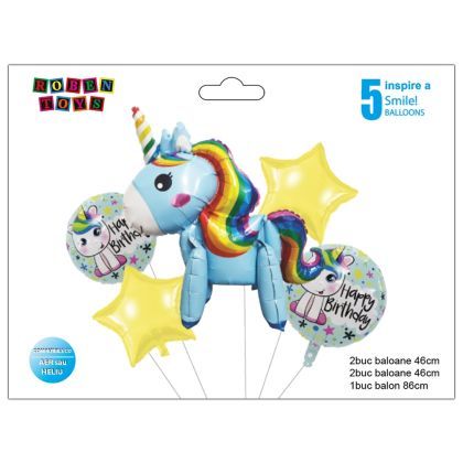 Balon folie aluminiu unicorn tz-k5061