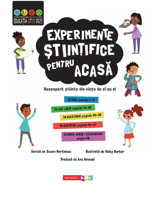 Experimente stiintifice pentru acasa - Susan Martineau