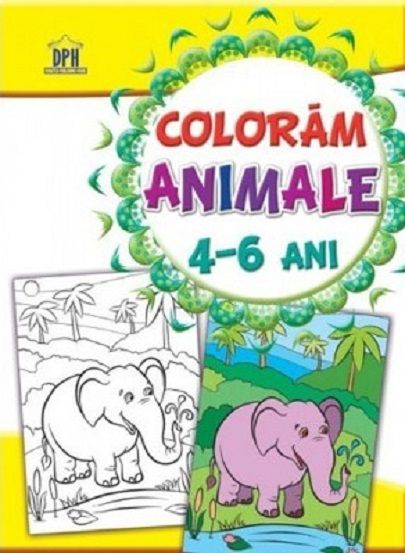 Coloram animale 4-6 ani