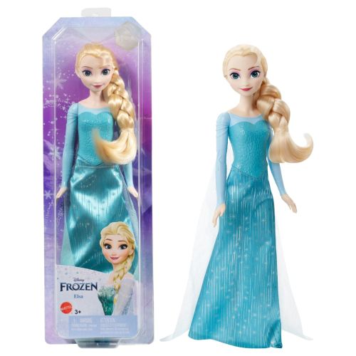 Papusa disney frozen elsa cu rochie albastra mthlw46_hlw47