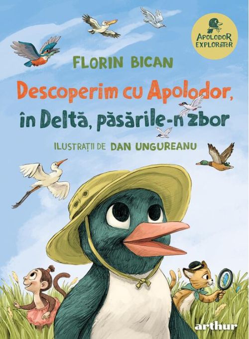 Descoperim cu Apolodor, in Delta, pasarile-n zbor - Florin Bican