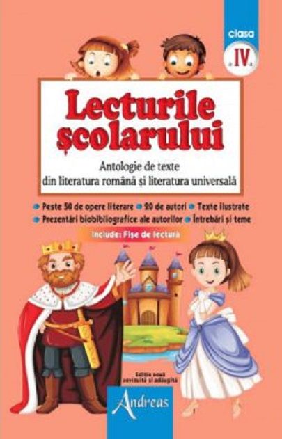 Lecturile scolarului clasa a IV-a