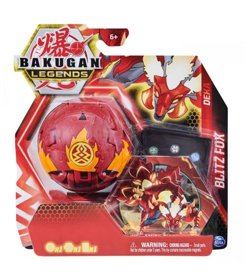 Figurina - Bakugan S5 Deka - Blitz Fox - Spin Master