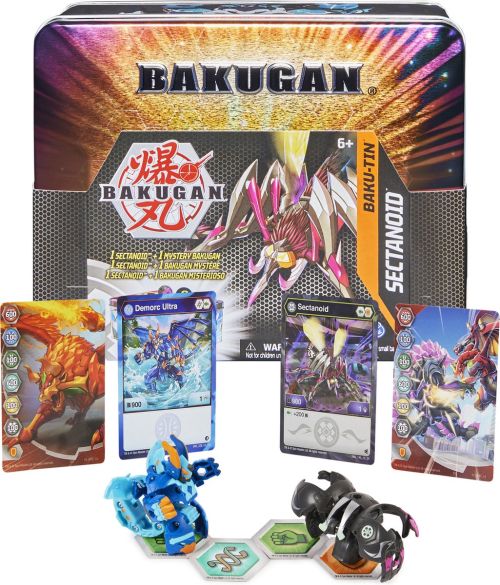 Set figurine - Bakugan - Baku-Tin - Sectanoid - Spin Master