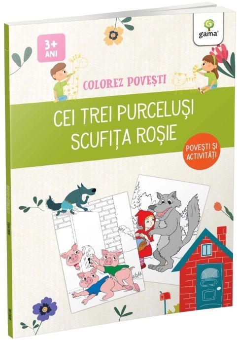 Cei trei purcelusi si Scufita Rosie