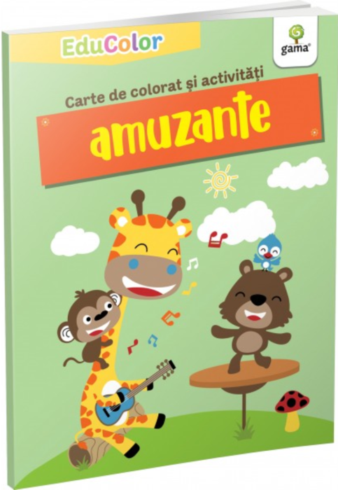 Carte de colorat si activitati amuzante