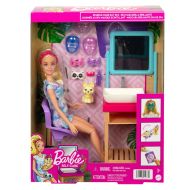 Set joaca - Barbie Self-Care - Sparkle Mask Day Spa - Mattel