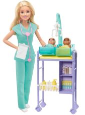 Papusa Barbie - Doctor pedriatru - Mattel