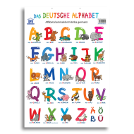 Plansa - Alfabetul animalelor in limba germana