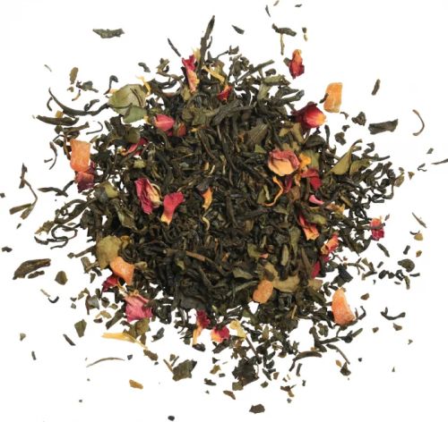 Basilur ceai refill white tea peach rose 100g 72187