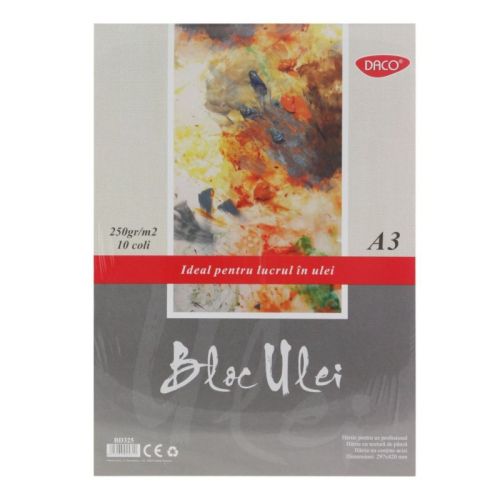 Bloc a3 ulei 250gr 10file daco bd325