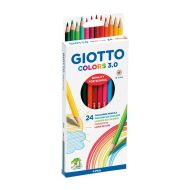 Creioane colorate giotto colors  set 24 buc fl0276700